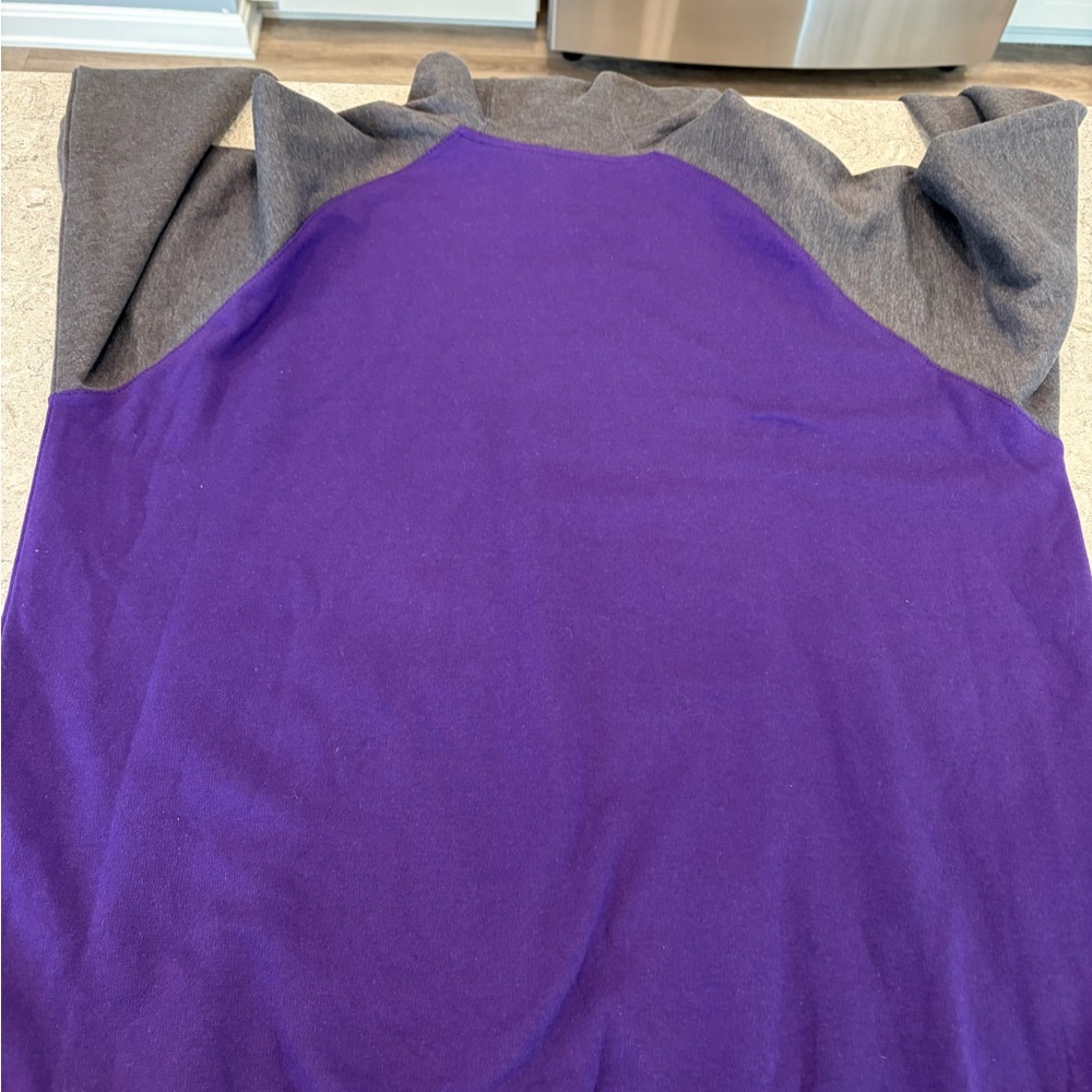 Baltimore Ravens NFL Apparel Purple and Gray  Hoodie-XL - Picture 6 of 6